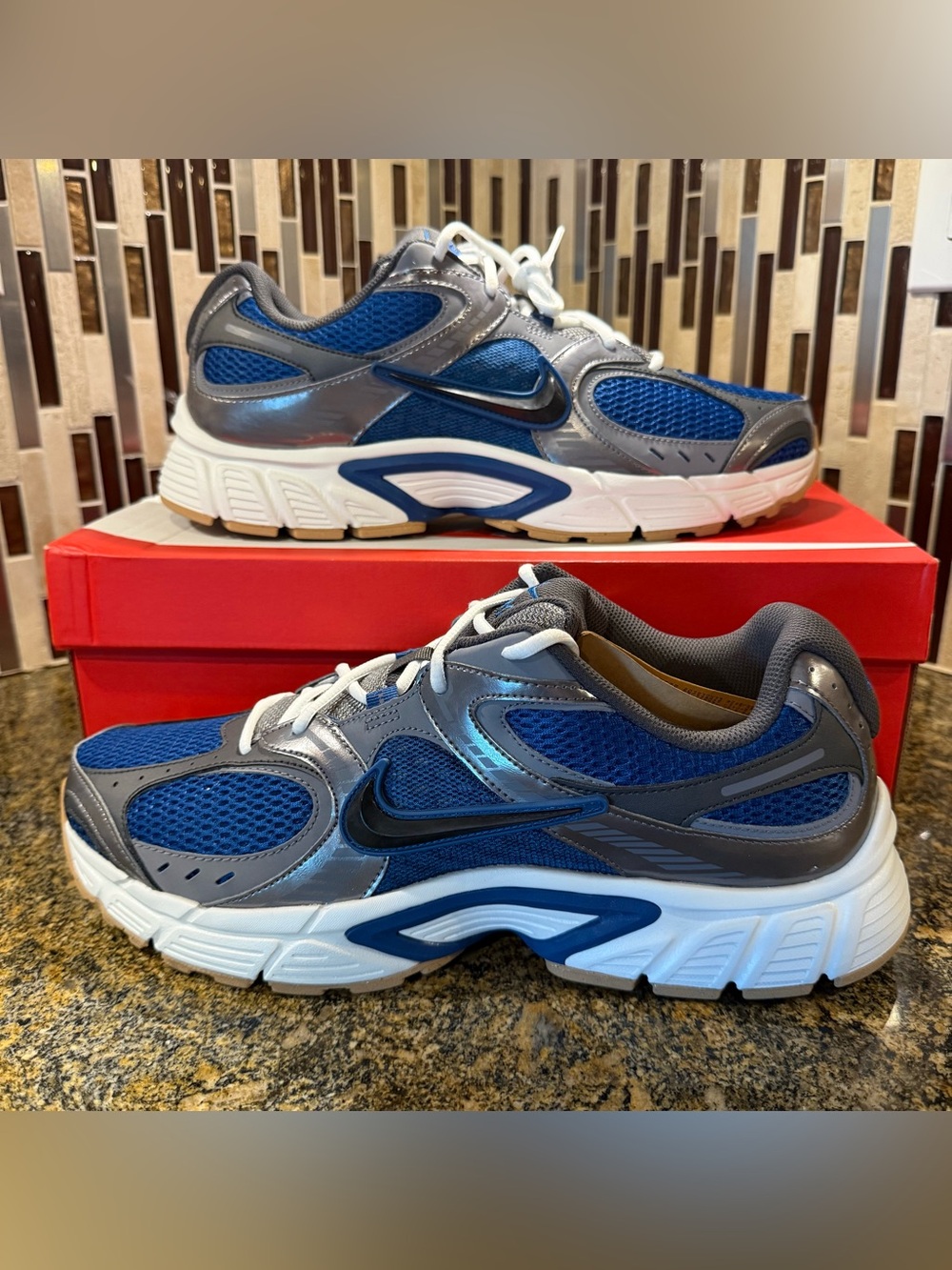 Nike V5 Rnr Court Blue Vast Grey College Grey Black HJ5228-401 Men Size 13 NEW